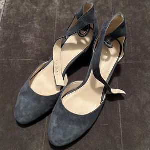 Pelle Moda blue suede shoes